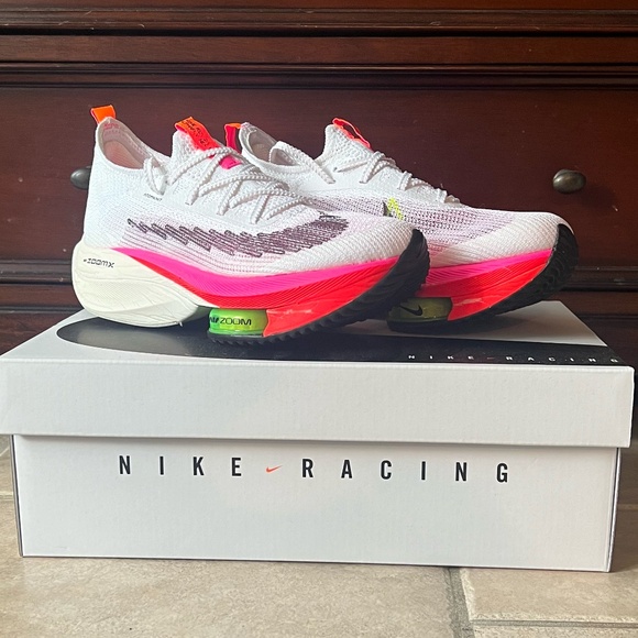 Nike Women’s Zoom Alphafly Next% 3 " Rawdacious " - Crimson/Pink - Size 7.5 - Picture 1 of 6